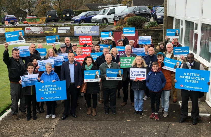 Jason McCartney MP with Colne Valley Conservatives