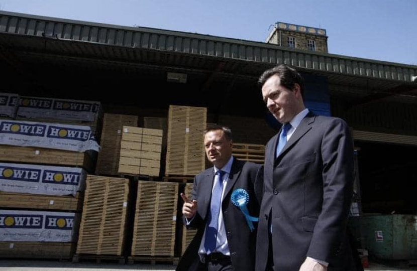 Jason with George Osborne