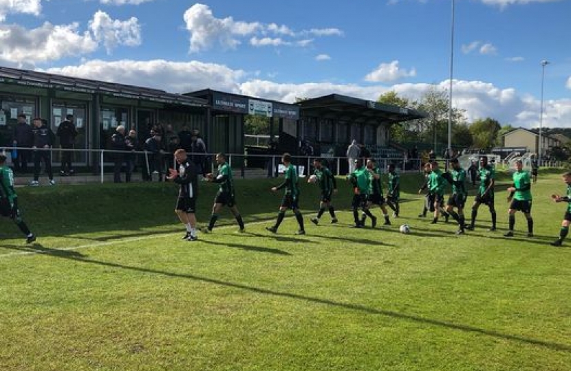 Golcar United v Nostell Miners Welfare