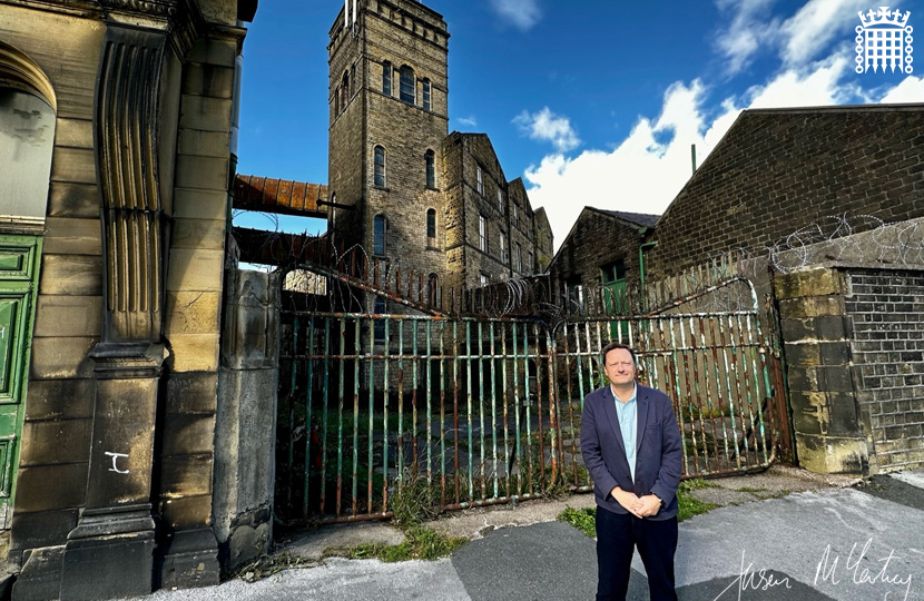 BREAKING NEWS - Chancellor announces £5.6 million for Marsden Mills regeneration