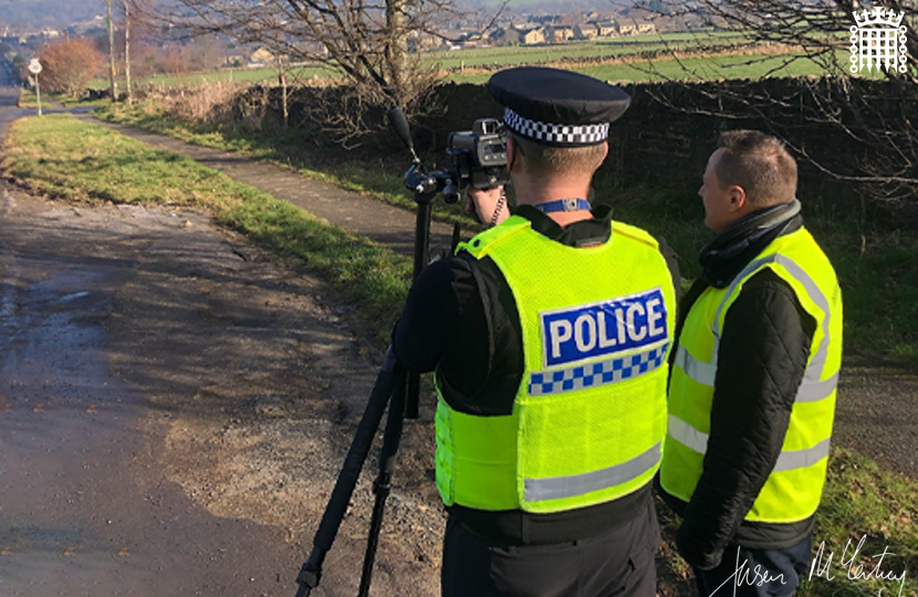 Jason McCartney MP goes on the beat with the Kirklees Rural Neighbourhood Policing Team