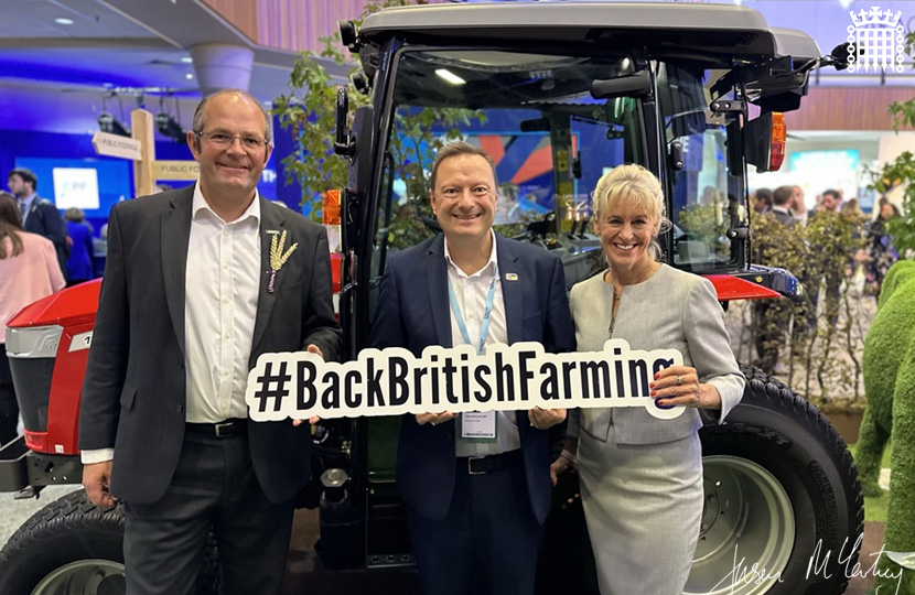 Jason McCartney MP visits the 2022 Conservative Party Conference in Birmingham