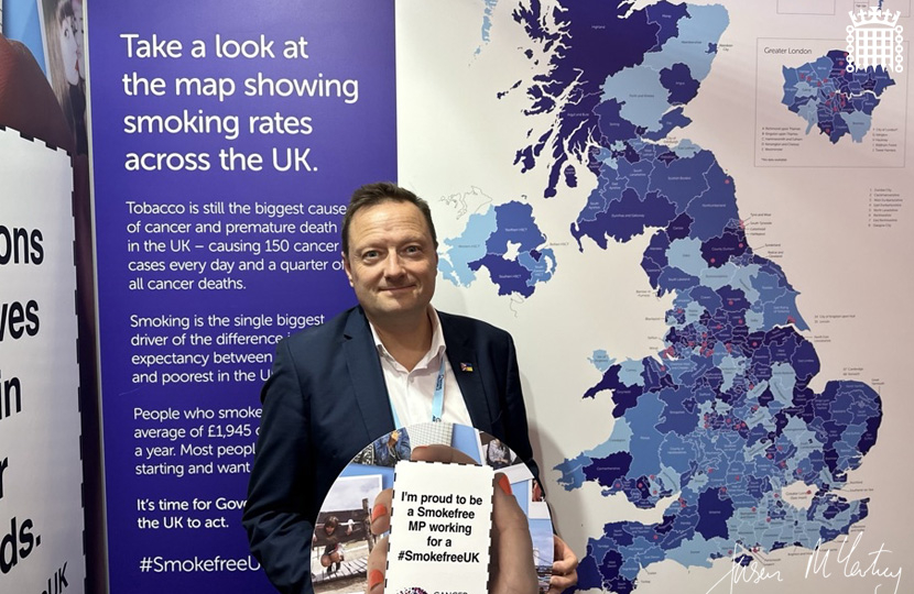 Jason McCartney MP visits the 2022 Conservative Party Conference in Birmingham