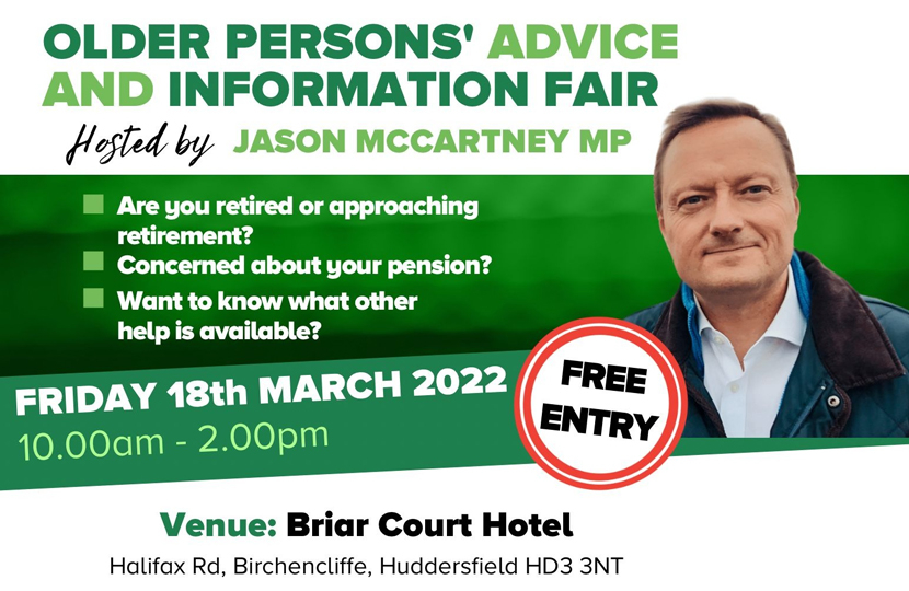 Jason McCartney MPs Older Persons Fair