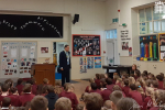 Jason McCartney MP visits Marsden Junior School