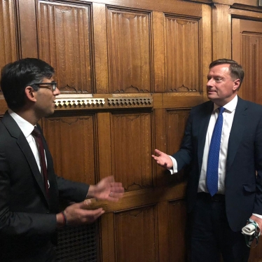 Jason McCartney MP and Rishi Sunak