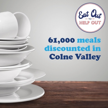 61,000 meals discounted in Colne Valley