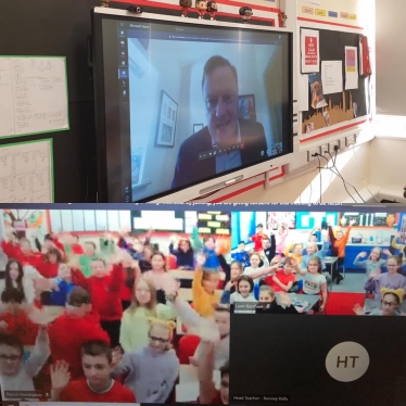 Virtual Q and A with Netherthong Primary School