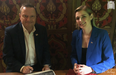 Jason McCartney MP meets with Levelling Up Minister Dehenna Davison MP